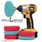 Drillbrush Drill Brush - Scrub Pads - Bathroom Accessories - Cleaning Supplies - P4-3RU-3V-QC-DB - alternate 6